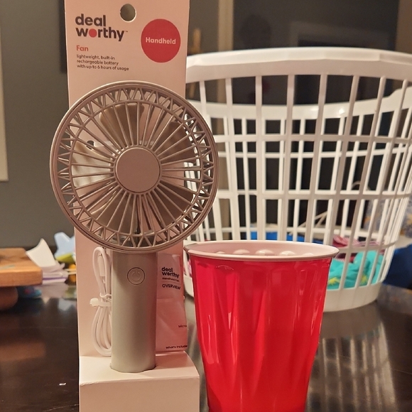 Gray Handheld Fan - Picture 7 of 7